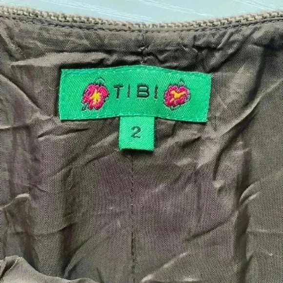 Tibi Tweed Lace Trim Hem Wool Blend Flare Skirt Size 2 - Picture 4 of 12